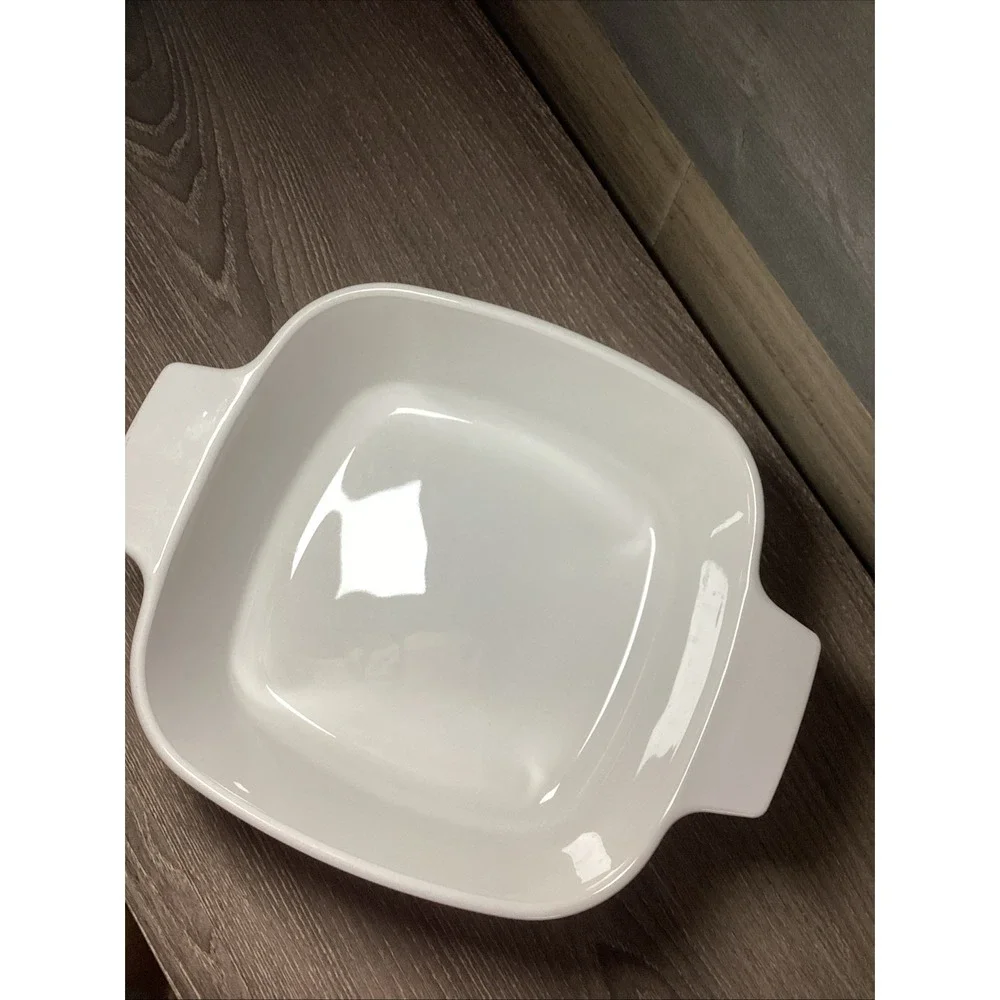 vintage Corning Ware casserole dish 